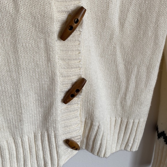 Aeropostale hooded knit cardigan sweater size medium. Ladies. - Picture 6 of 13